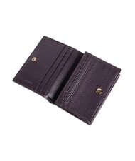 COCCINELLE METALLIC SOFT Small leather wallet plums - Women&rsquo;s Wallets - 2