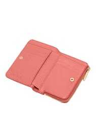 COCCINELLE METALLIC SOFT Small leather wallet pink clay - Women&rsquo;s Wallets - 2