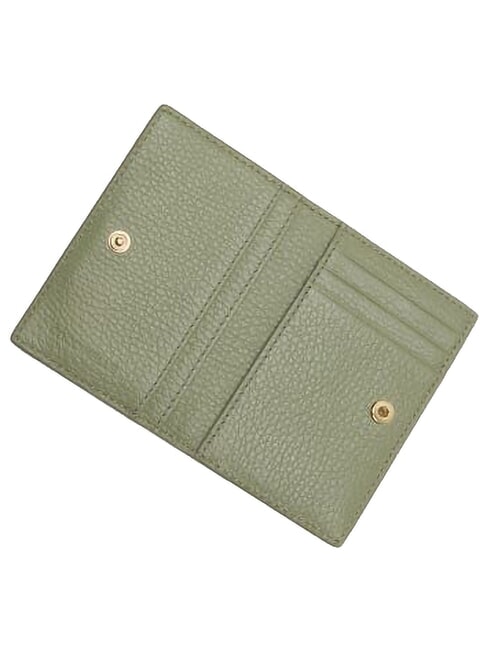 METALLIC SOFT Leather wallet greenery - Women&rsquo;s Wallets