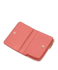 COCCINELLE METALLIC SOFT Leather card holder pink clay - Women&rsquo;s Wallets - 2