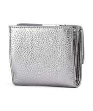 COCCINELLE METALLIC SOFT Pebbled leather wallet steel - Women&rsquo;s Wallets - 4
