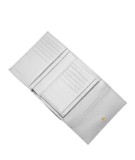 COCCINELLE METALLIC SOFT Hammered leather bifold wallet snow - Women&rsquo;s Wallets - 2