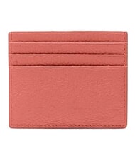 COCCINELLE METALLIC SOFT  Flat leather card holder pink clay - Women&rsquo;s Wallets - 3