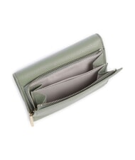 COCCINELLE METALLIC SOFT Hammered leather bifold wallet greenery - Women&rsquo;s Wallets - 3