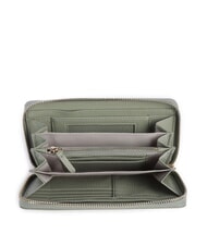 COCCINELLE METALLIC SOFT Textured leather zip wallet greenery - Women&rsquo;s Wallets - 2