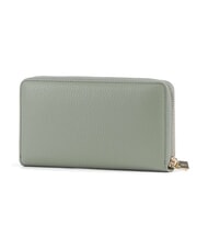 COCCINELLE METALLIC SOFT Textured leather zip wallet greenery - Women&rsquo;s Wallets - 3