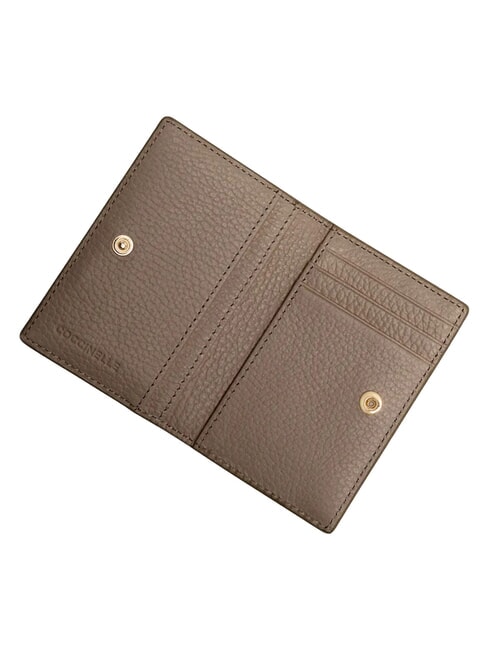 METALLIC SOFT Leather wallet warm taupe - Women&rsquo;s Wallets