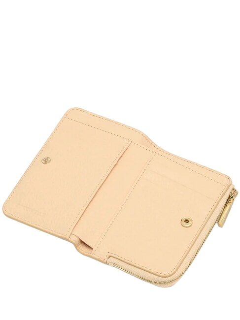 METALLIC SOFT Small leather wallet birch - Women&rsquo;s Wallets