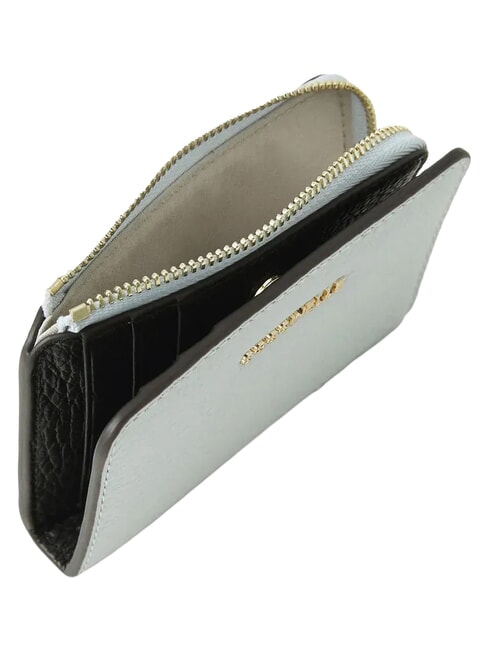 METALLIC TRICOLOR Leather wallet snow/cognac/noir - Women&rsquo;s Wallets