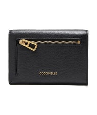 COCCINELLE MAGIE  Medium Leather Wallet Black - Women&rsquo;s Wallets - 3