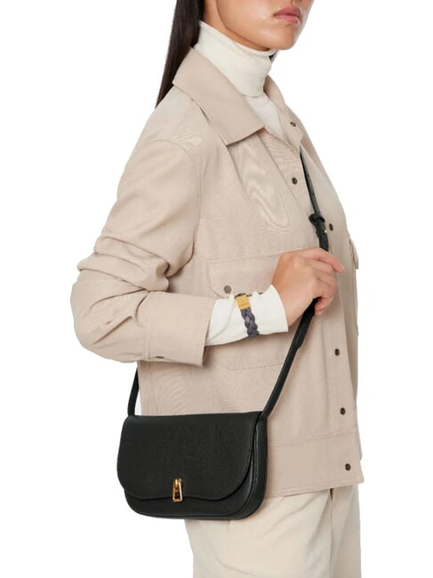 MAGIE Small textured leather bag Black - Women&rsquo;s Bags