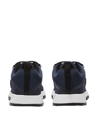 TIMBERLAND SPRINT TREKKER Low sneakers, mixed leather blue - Men&rsquo;s shoes - 4