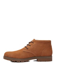TIMBERLAND BRITTON SQUARE Low lace-up ankle boot in leather rust suede - Men&rsquo;s shoes - 2