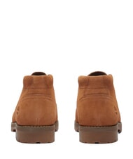 TIMBERLAND BRITTON SQUARE Low lace-up ankle boot in leather rust suede - Men&rsquo;s shoes - 4