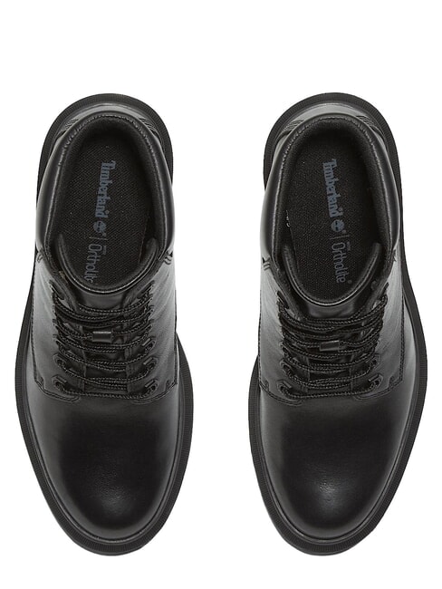 ALLINGTON High leather ankle boots Jetblack - Women&rsquo;s shoes