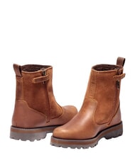 TIMBERLAND COURMA Leather ankle boots glaging - Baby Shoes - 3