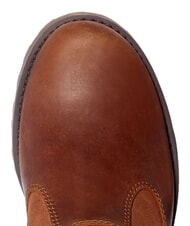 TIMBERLAND COURMA Leather ankle boots glaging - Baby Shoes - 5