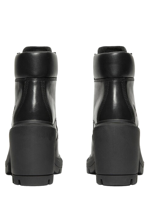 ALLINGTON High leather ankle boots Jetblack - Women&rsquo;s shoes
