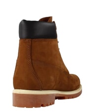 TIMBERLAND PREMIUM Lace-up leather ankle boots orange - Men&rsquo;s shoes - 5