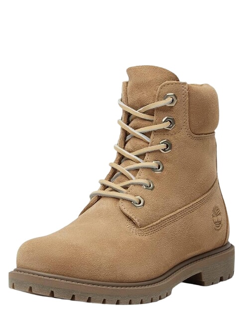PREMIUM Lace-up leather ankle boots medium beige - Women&rsquo;s shoes