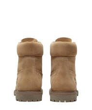 TIMBERLAND PREMIUM Lace-up leather ankle boots medium beige - Women&rsquo;s shoes - 5