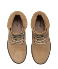 TIMBERLAND PREMIUM Lace-up leather ankle boots medium beige - Women&rsquo;s shoes - 3