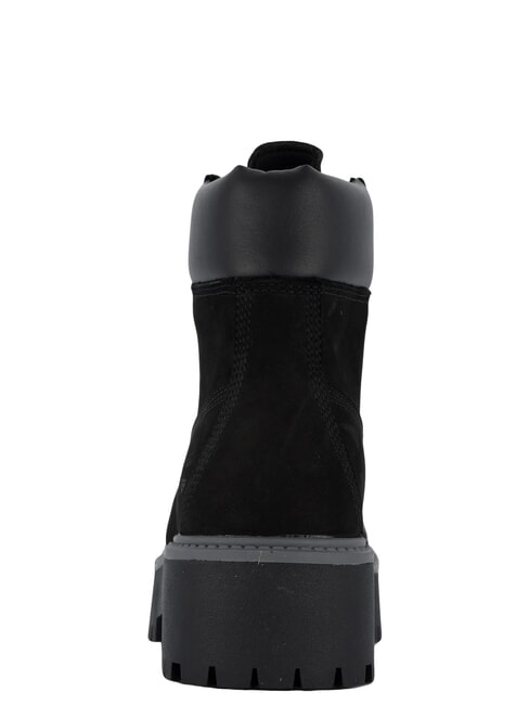 STONE STREET PLATFORM WP Waterproof leather ankle boot Jetblack - Women&rsquo;s shoes