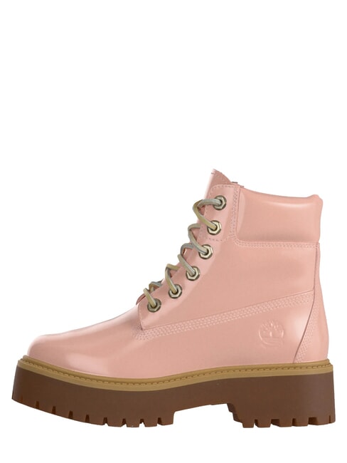 STONE STREET  High leather ankle boots light pink - Women&rsquo;s shoes