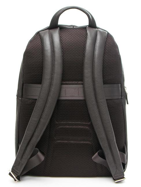 backpack VIBE out line, in leather, case for laptop up to 13&rdquo; MORO - Laptop backpacks