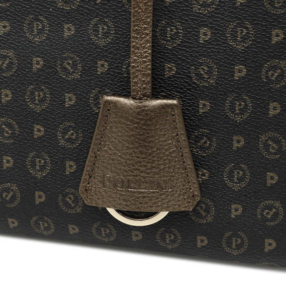 Heritage Bronze Handbag, with shoulder strap black bronze - Women’s Bags