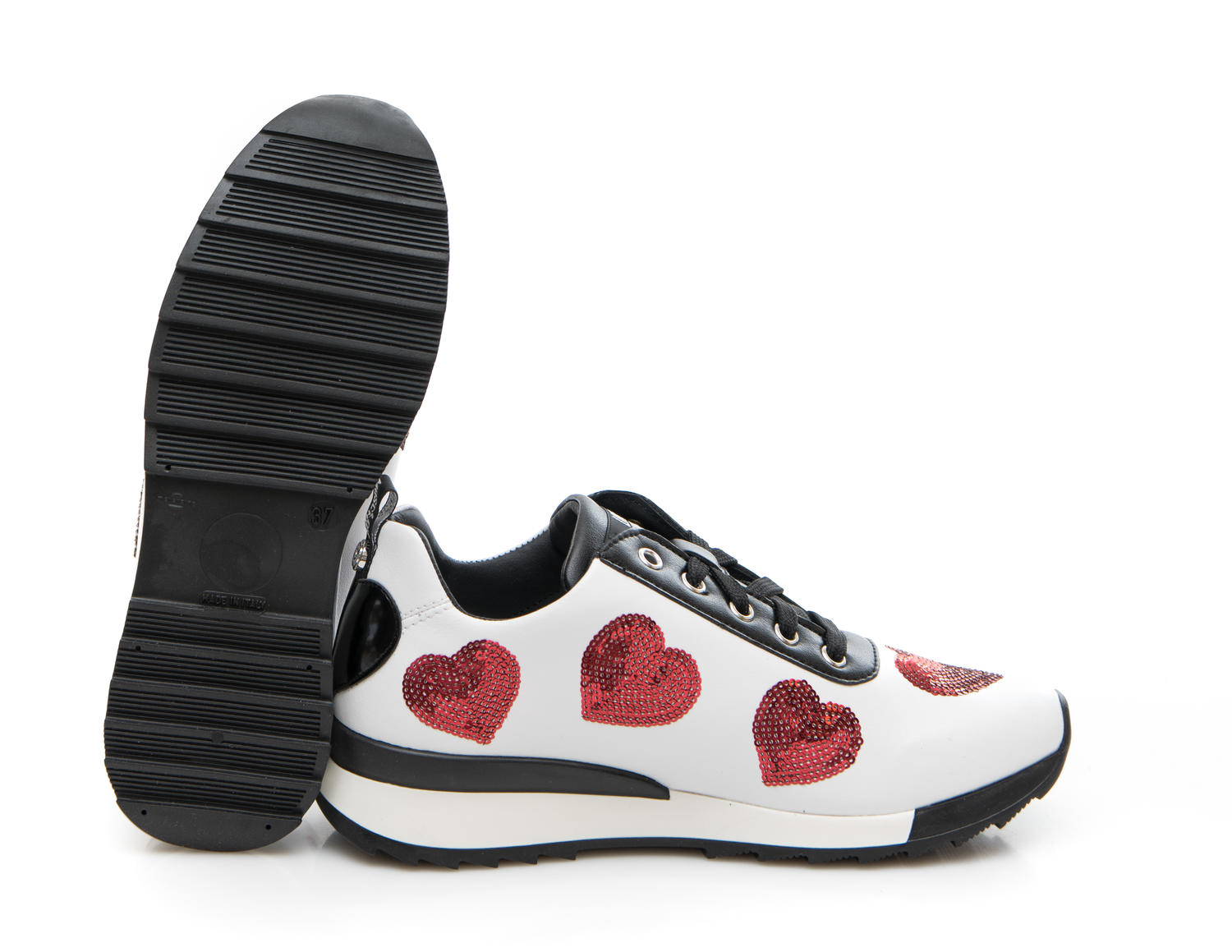 Love Moschino Sneakers White - Shop Online At Best Prices!
