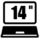 Porta PC 14"
