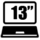 Porta PC 13''