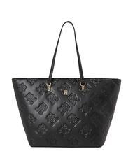 Tommy Hilfiger Th Refined Mono Shoulder Shopping Bag Smooth Taupe 